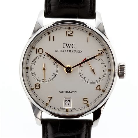 iwc portuguese automatic 7 day|iwc portugieser chronograph automatic.